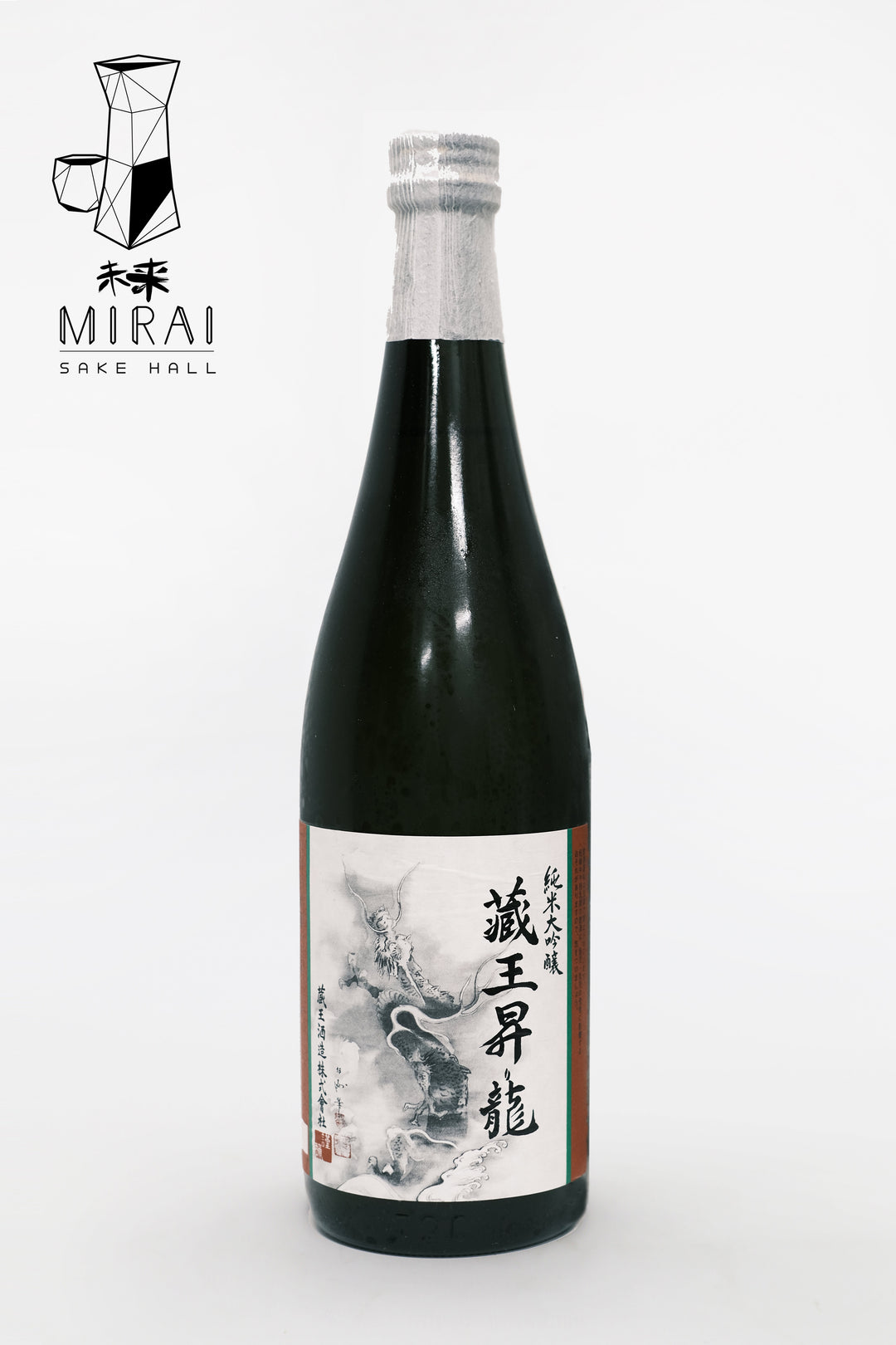 ZAO Junmai Daiginjo Noboriryu 蔵王 純米大吟醸 昇り龍 720ml – Mirai Sake Hall